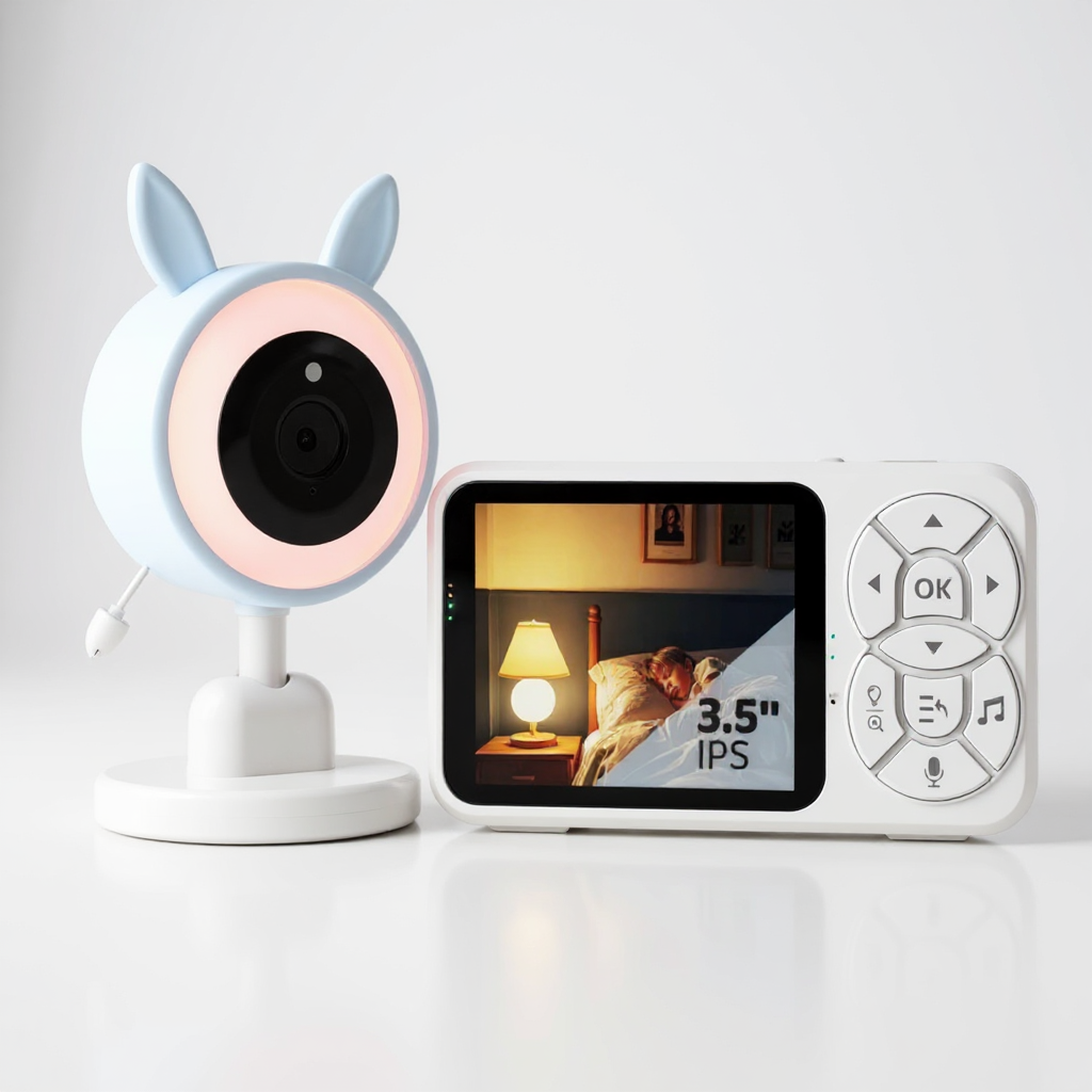 Smart Baby Monitor with VOX & Night Vision