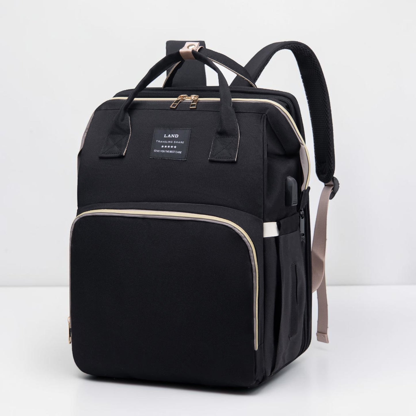 All-in-One Mummy Backpack Crib Bag