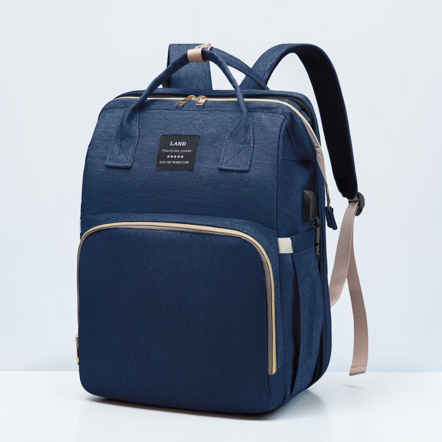 All-in-One Mummy Backpack Crib Bag