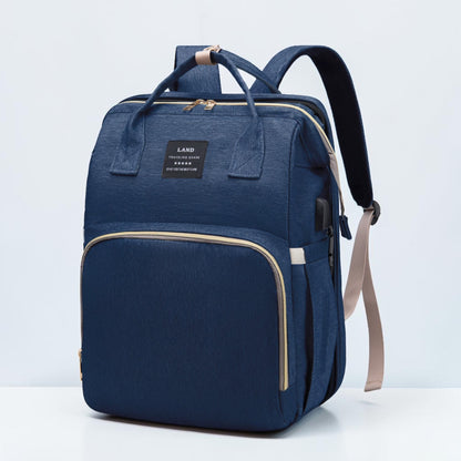 All-in-One Mummy Backpack Crib Bag