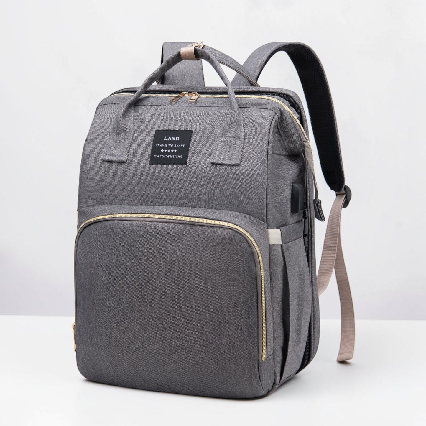 All-in-One Mummy Backpack Crib Bag
