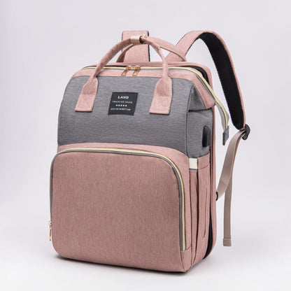 All-in-One Mummy Backpack Crib Bag